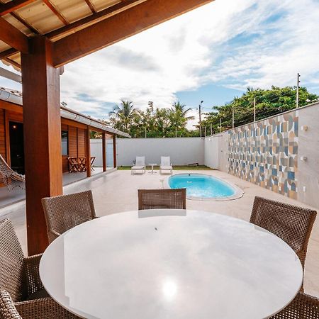 Casadecastelhanos, Quadra Do Mar De Castelhanos, 4 Suites Com Ar, Churrasqueira, Piscina, Hidromassagem, Cozinha Integrada Gourmet Ideal Para Familia E Amigos Аншиета Экстерьер фото