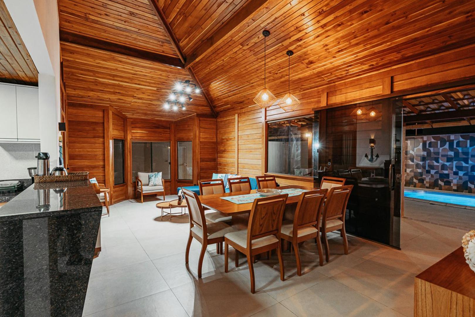 Casadecastelhanos, Quadra Do Mar De Castelhanos, 4 Suites Com Ar, Churrasqueira, Piscina, Hidromassagem, Cozinha Integrada Gourmet Ideal Para Familia E Amigos Аншиета Экстерьер фото