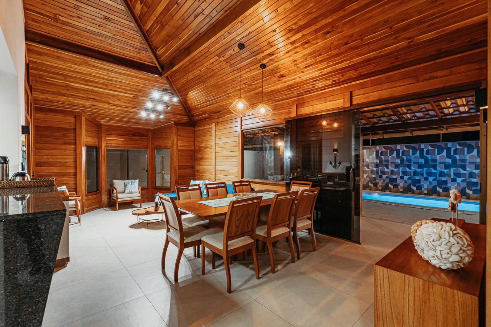 Casadecastelhanos, Quadra Do Mar De Castelhanos, 4 Suites Com Ar, Churrasqueira, Piscina, Hidromassagem, Cozinha Integrada Gourmet Ideal Para Familia E Amigos Аншиета Экстерьер фото