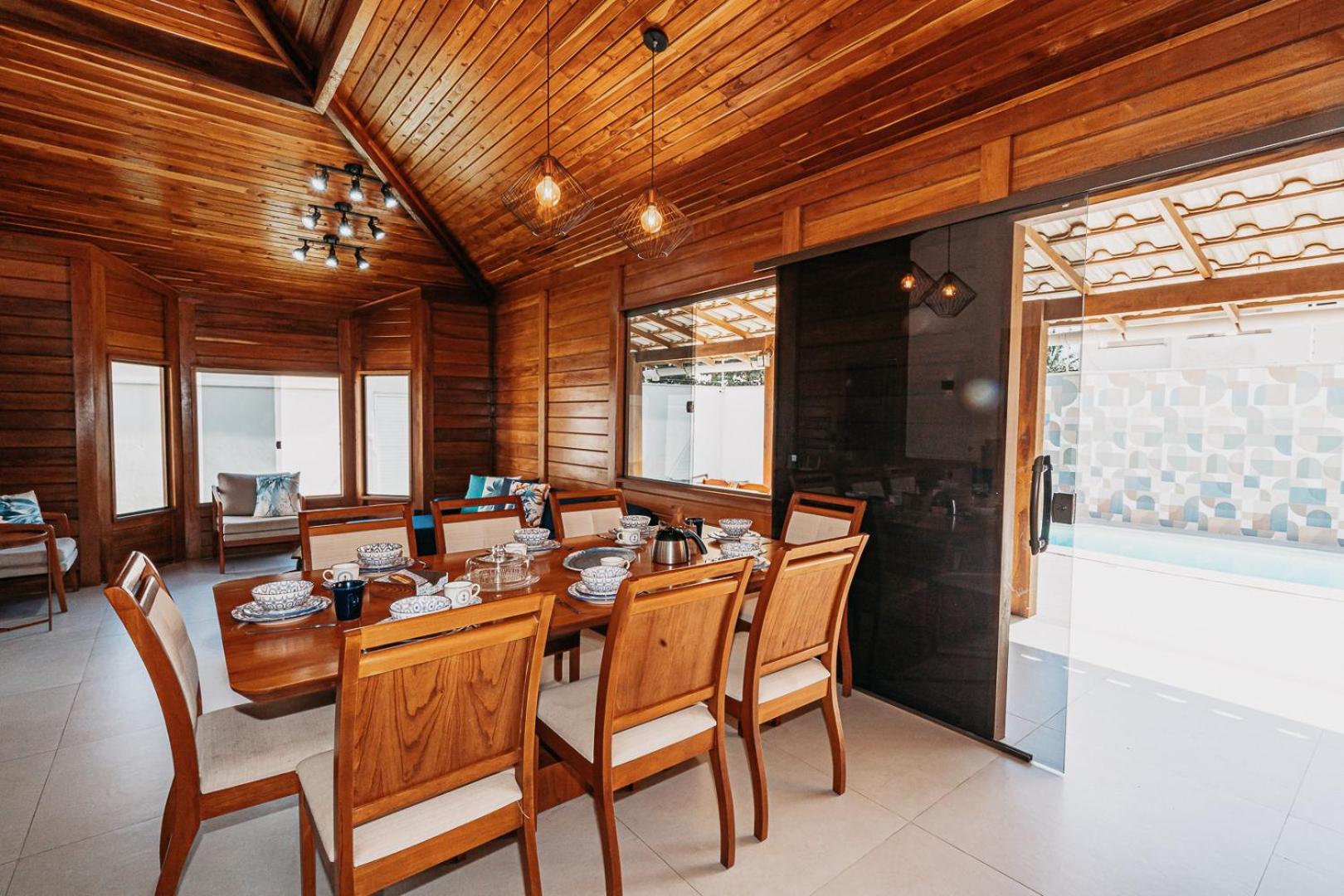 Casadecastelhanos, Quadra Do Mar De Castelhanos, 4 Suites Com Ar, Churrasqueira, Piscina, Hidromassagem, Cozinha Integrada Gourmet Ideal Para Familia E Amigos Аншиета Экстерьер фото